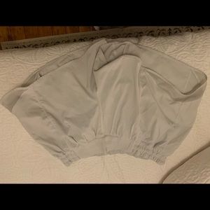 WHITE LULULEMON HOTTIE SHORT